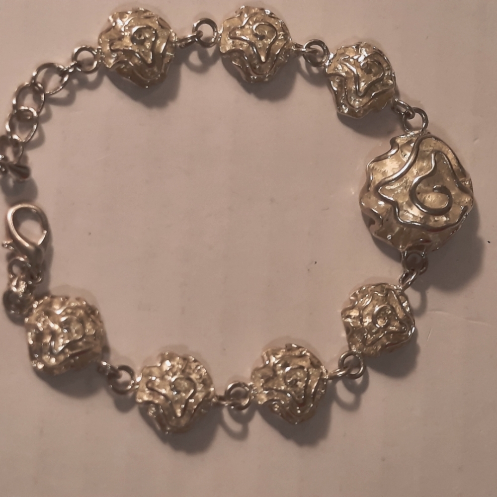 Silver 925 Rose Bracelet